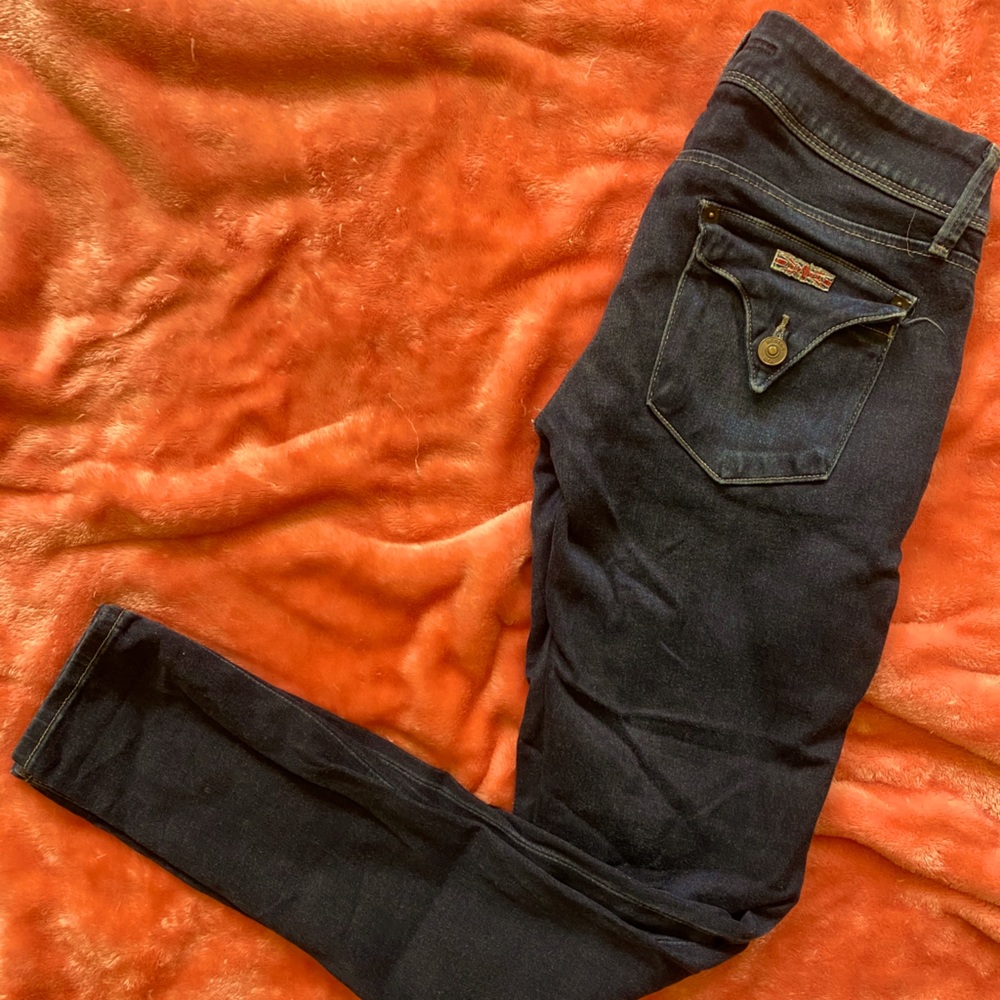 HUDSON dark blue skinnies
